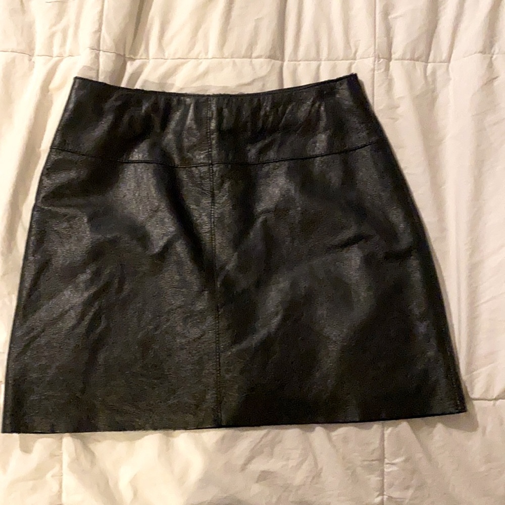 Authentic Leather Skirt